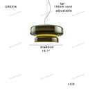 GobekUsa Italian Glass Pendant Light for Dining Table and Cafe Decor