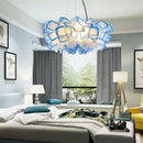 GobekUsa Clizia LED Chandelier - New Design Acrylic Suspended Bedroom Cafe Lights