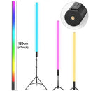 GobekUsa 120cm RGB Light Stick: APP Controlled LED Atmosphere Lamp for Festivals & Clubs.