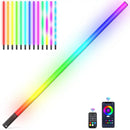 GobekUsa 120cm RGB Light Stick: APP Controlled LED Atmosphere Lamp for Festivals & Clubs.