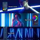 GobekUsa 120cm RGB Light Stick: APP Controlled LED Atmosphere Lamp for Festivals & Clubs.