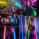 GobekUsa 120cm RGB Light Stick: APP Controlled LED Atmosphere Lamp for Festivals & Clubs.