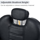 Modern Reclining Barber Chair With Adjustable Headrest And Hydraulic Pump (SAK62751)