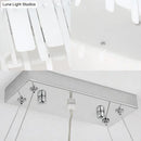 GobekUsa Adjustable Acrylic LED Island Pendant Light with Hanging Cord