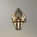 GobekUsa Amber LED Pendant Lamp Tempered Glass Dining Table Minimalist Modern Design