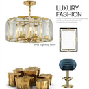 GobekUsa Crystal Chandeliers: Modern Luxury LED Lighting Fixtures for Home Decor