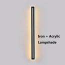 GobekUsa LED Waterproof Wall Light Modern Sconce for Living Room Courtyard