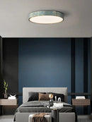 GobekUsa Blue Copper Crystal LED Ceiling Chandelier for Dinning Room