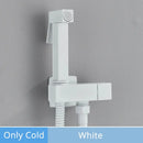 GobekUsa Brass Bidet Faucet Single Cold Water Toilet Handle Jet Sprayer Mixer