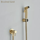 GobekUsa Brass Bidet Faucet Single Cold Water Toilet Handle Jet Sprayer Mixer