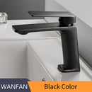 GobekUsa Brushed Nickel Bathroom Sink Faucet Single Handle Basin Mixer Tap