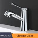 GobekUsa Brushed Nickel Bathroom Sink Faucet Single Handle Basin Mixer Tap