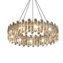 GobekUsa Crystal Dimmable Pendant Light Luminaire for Living Room Bedroom