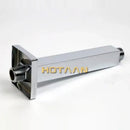 Modern rectangular chrome brass shower arm bathroom wall mount by Decorbites