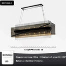 GobekUsa Crystal Glass Pendant Chandelier for Luxe Dining Room Decor