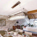 GobekUsa Crystal Glass Pendant Chandelier for Luxe Dining Room Decor