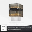 GobekUsa Crystal Glass Pendant Chandelier for Luxe Dining Room Decor