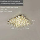 GobekUsa Crystal LED Ceiling Chandeliers for Elegant Home Decor Lighting