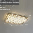 GobekUsa Crystal LED Ceiling Chandeliers for Elegant Home Decor Lighting