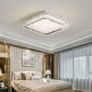 GobekUsa Crystal LED Ceiling Chandelier: Modern Dimmable Lighting Fixture for Stylish Home Decor