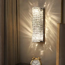 GobekUsa Crystal Wall Lamp: Modern LED Bedside Light for Bedroom, Living Room, Stairs & Home Decor