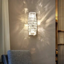 GobekUsa Crystal Wall Lamp: Modern LED Bedside Light for Bedroom, Living Room, Stairs & Home Decor