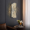 GobekUsa Crystal Wall Sconce: High-Quality LED Wall Lamp for Bedroom, Living Room Decor