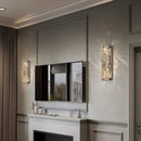 GobekUsa Crystal Wall Sconce: High-Quality LED Wall Lamp for Bedroom, Living Room Decor