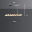 GobekUsa Elegant Crystal Pendant Chandelier for Modern Dining Rooms
