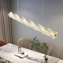 GobekUsa Elegant Crystal Pendant Chandelier for Modern Dining Rooms