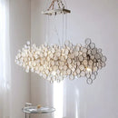 GobekUsa Glass Led Chandelier: Modern Luxury Designer Pendant Lights for Living Room, Bedroom, Study