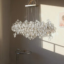 GobekUsa Glass Led Chandelier: Modern Luxury Designer Pendant Lights for Living Room, Bedroom, Study