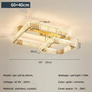 GobekUsa Crystal Dimmable Ceiling Light - Luxury Living Room Bedroom Lamp