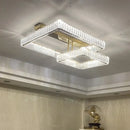GobekUsa Crystal Dimmable Ceiling Light - Luxury Living Room Bedroom Lamp