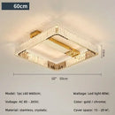 GobekUsa Crystal Dimmable Ceiling Light - Luxury Living Room Bedroom Lamp