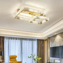GobekUsa Crystal Dimmable Ceiling Light - Luxury Living Room Bedroom Lamp