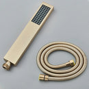 GobekUsa Handshower Head with Stainless Steel Hose - Wall Mounted Faucet Set