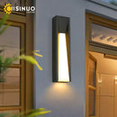 GobekUsa LED Black Outdoor Wall Lamp for Patio Entryway and Garden Lighting