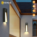 GobekUsa LED Black Outdoor Wall Lamp for Patio Entryway and Garden Lighting