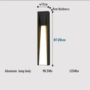 GobekUsa LED Black Outdoor Wall Lamp for Patio Entryway and Garden Lighting