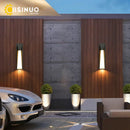 GobekUsa LED Black Outdoor Wall Lamp for Patio Entryway and Garden Lighting