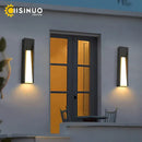 GobekUsa LED Black Outdoor Wall Lamp for Patio Entryway and Garden Lighting