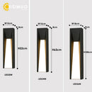 GobekUsa LED Black Outdoor Wall Lamp for Patio Entryway and Garden Lighting