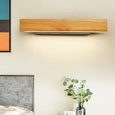 GobekUsa Modern Wood LED Sconce Vanity Light - Rectangular Bathroom Lighting Fixture