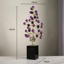 GobekUsa Grape Vine Metal Sculpture Handicraft Home Decor Figurine