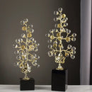 GobekUsa Grape Vine Metal Sculpture Handicraft Home Decor Figurine