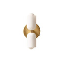 GobekUsa Double Head Glass Wall Light for Bedroom, Living Room, Bathroom Décor