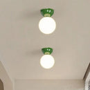 GobekUsa Iron Glass LED Ceiling Lights Modern Home Decor Lighting G9 Lamparas