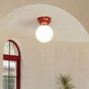 GobekUsa Iron Glass LED Ceiling Lights Modern Home Decor Lighting G9 Lamparas