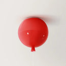 Modern red balloon ball lampshade – children’s room ceiling light by Decorbites